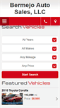 Mobile Screenshot of bermejoautosales.com